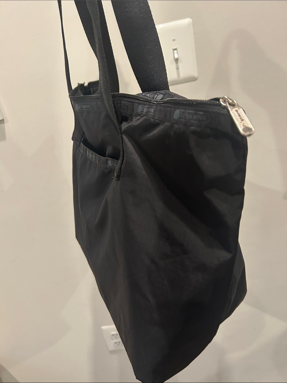 Like new Lesportsac Black Nylon Tote - Picture 7 of 7